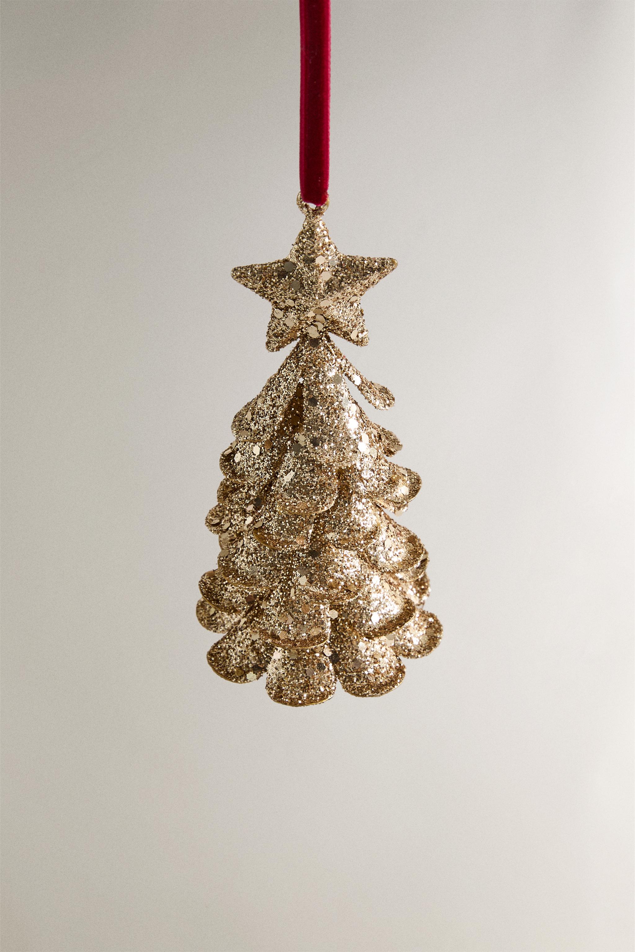 GOLDEN IRON TREE ORNAMENT